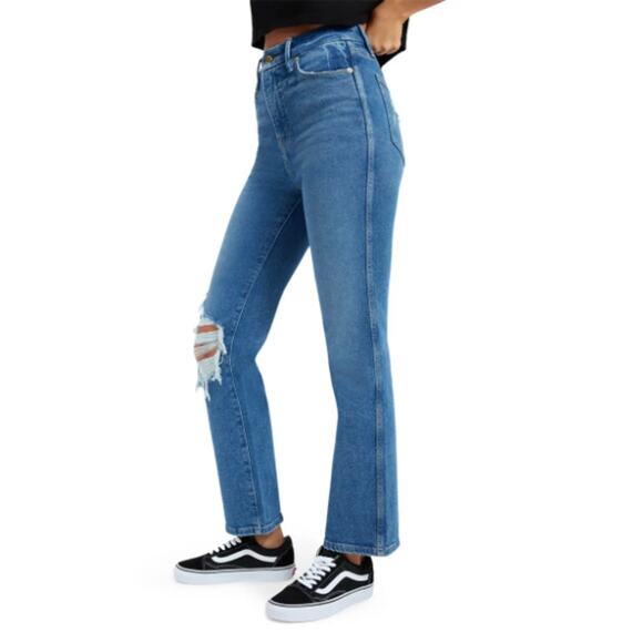 GOOD AMERICAN NWT Good Curve Straight in Blue312 // 16 - Picture 14 of 14